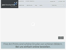 Tablet Screenshot of jam-fineartprint.de